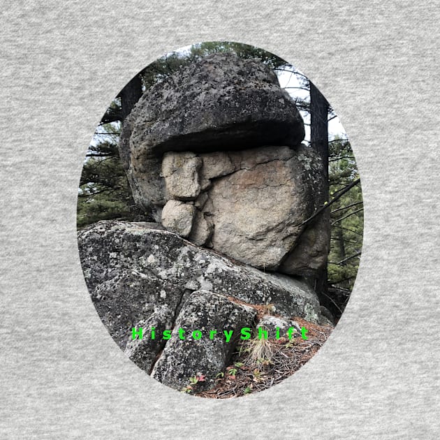 Rock formation that resembles a Mayan face with hat! by HistoryShift